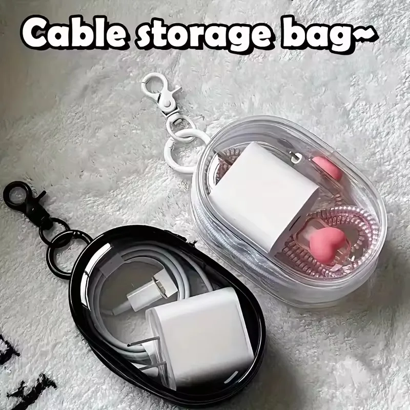 Sac de rangement transparent m - Cable Winder Keychain avis et prix