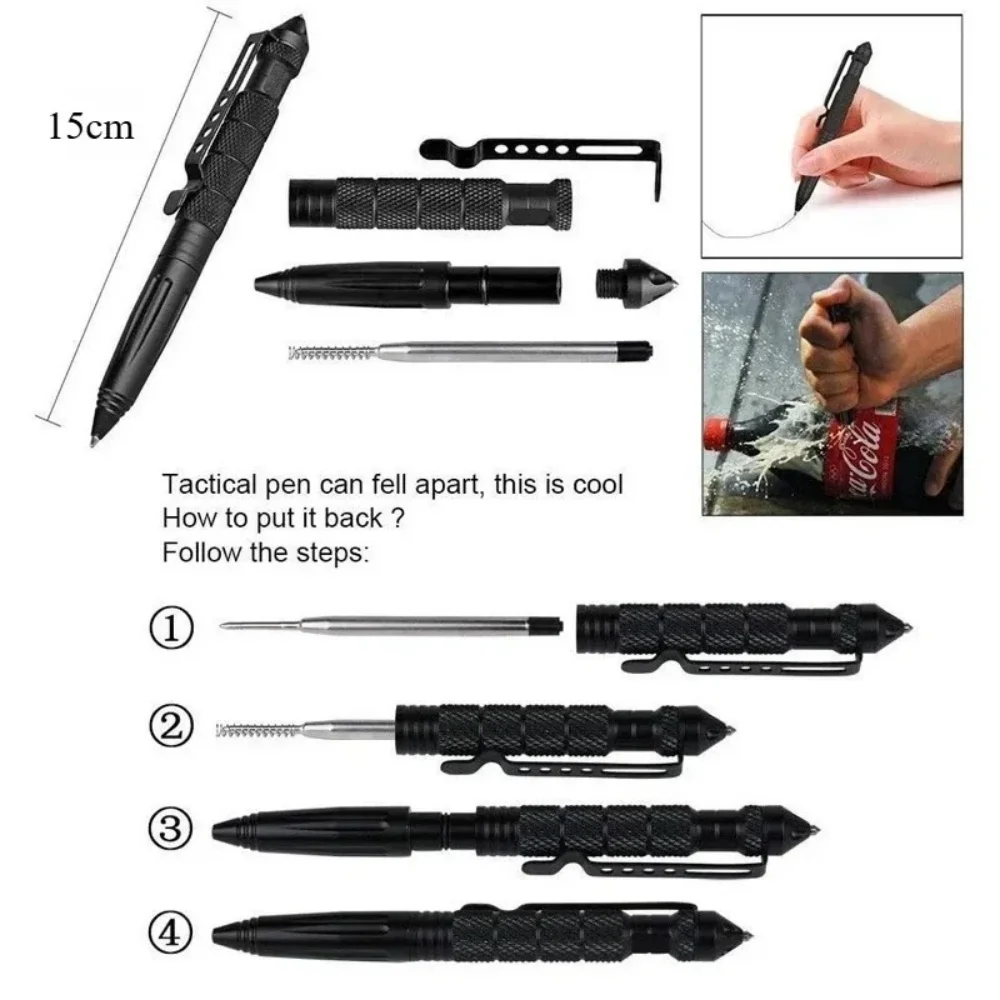 Stylo tactique multifonction e - Pen Tactical Glass avis et prix