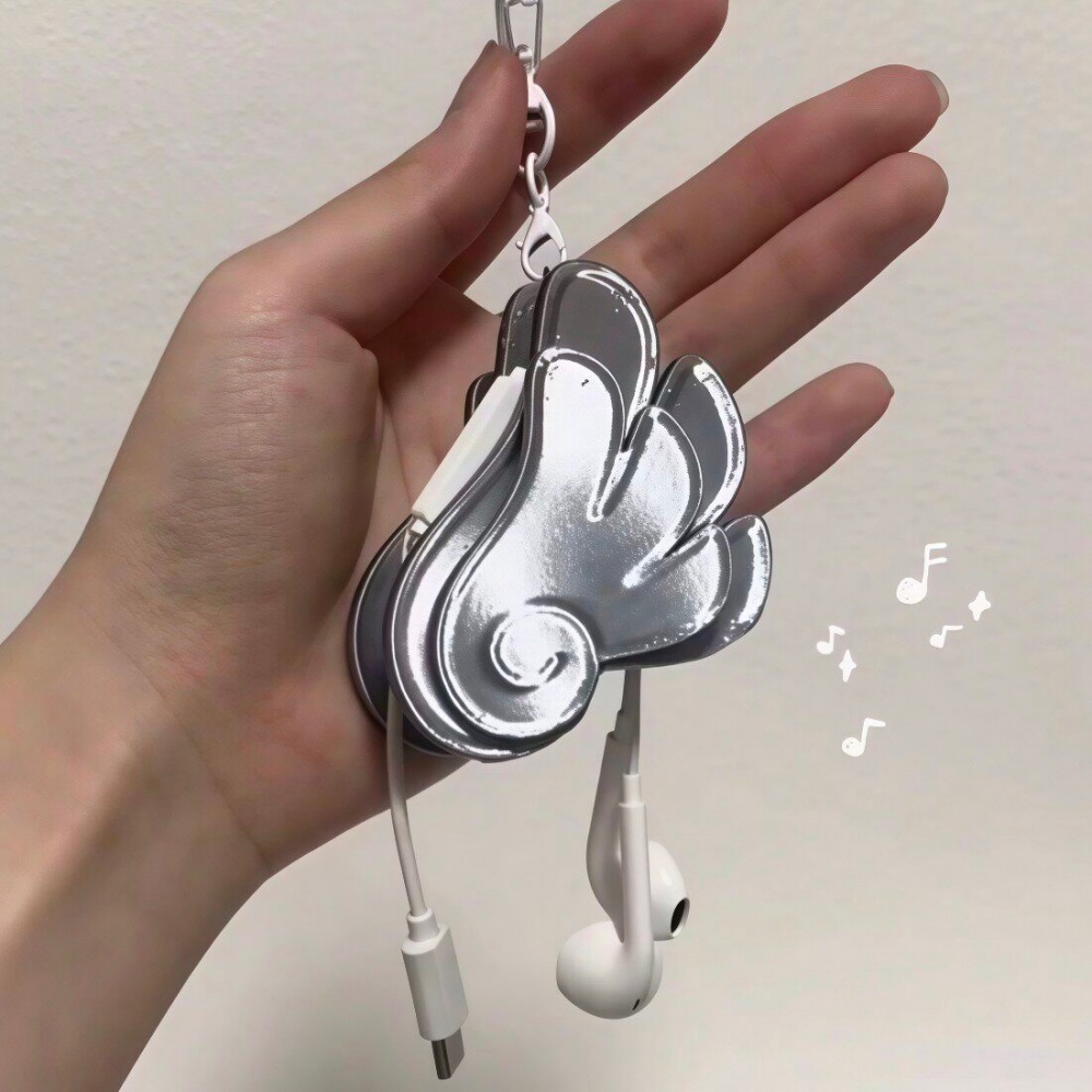 Porte-clés en forme d'aile d'a - Cable Winder Keychain avis et prix