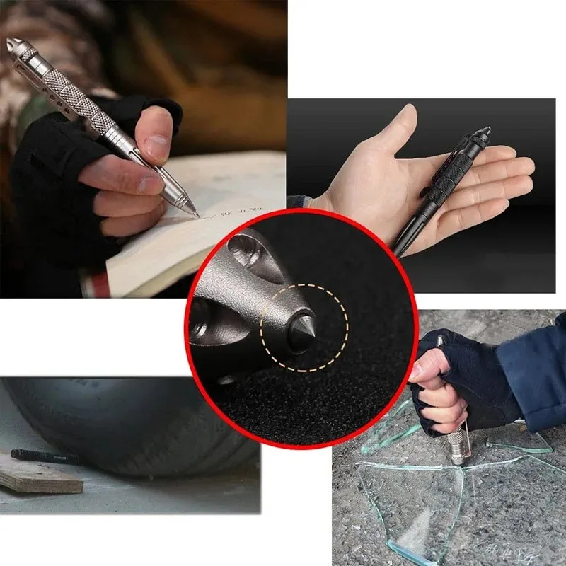 Stylo tactique militaire en mé - Pen Tactical Glass avis et prix