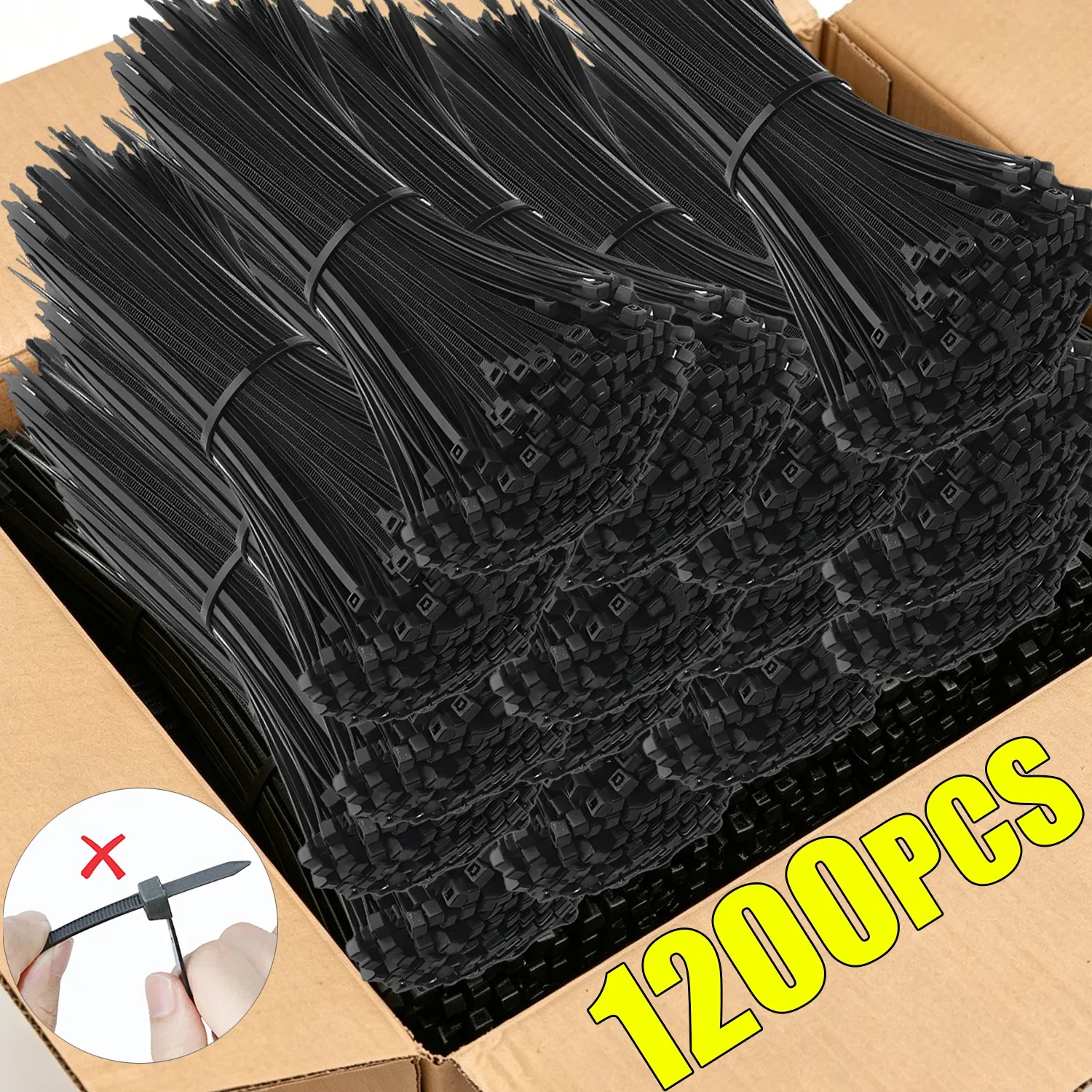 Attaches-câbles en nylon réuti - Gear Tie Reusable avis et prix