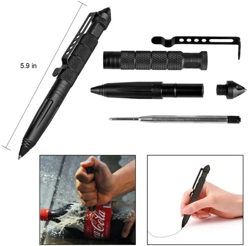 Stylo tactique militaire multi - Pen Tactical Glass avis et prix
