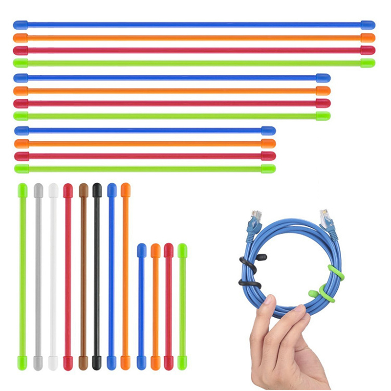 Attaches torsadées en Silicone - Gear Tie Reusable avis et prix