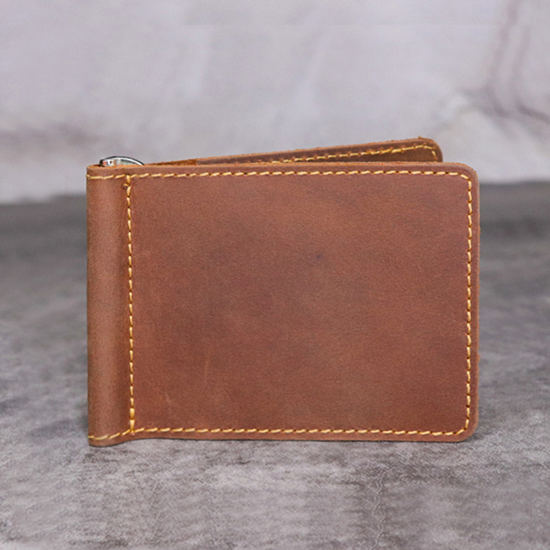 Portefeuille en cuir véritable - Money Clip Magnetic avis et prix