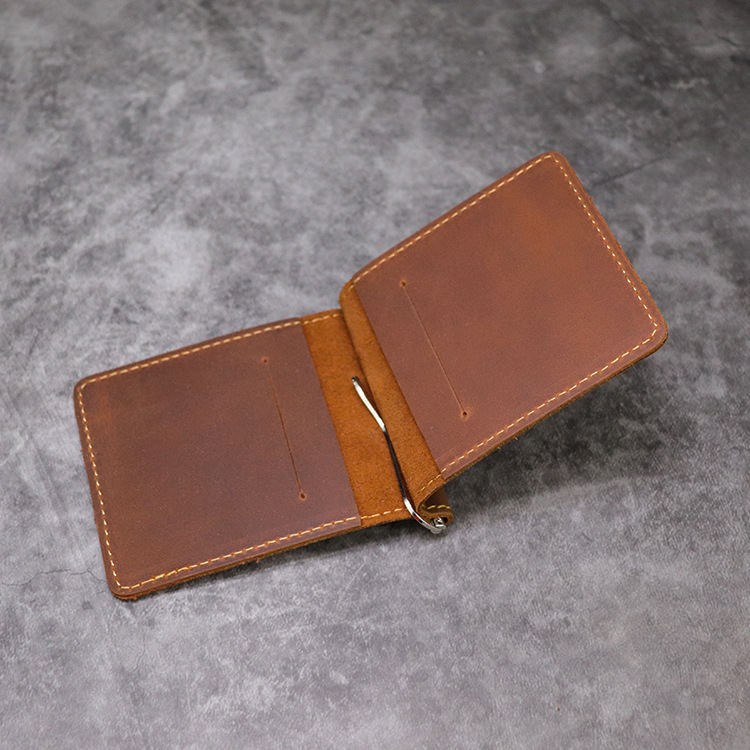 Portefeuille en cuir véritable - Money Clip Magnetic avis et prix