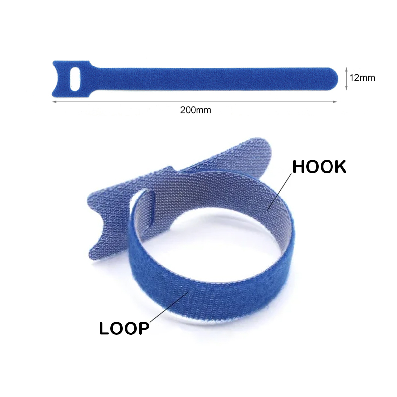 Attaches de câble en nylon 12x - Gear Tie Reusable avis et prix