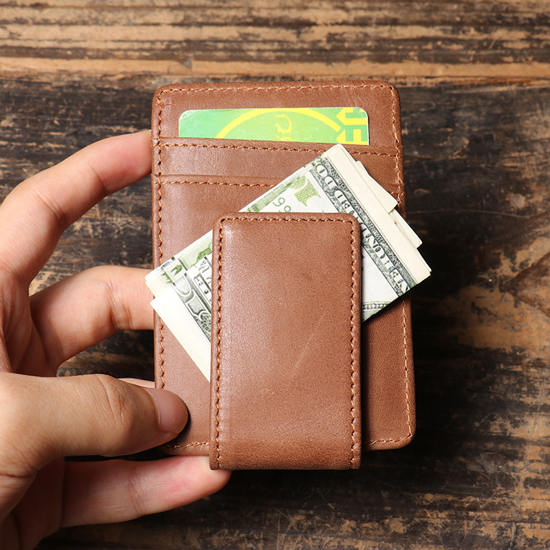 Portefeuille fin pour homme en - Money Clip Magnetic avis et prix