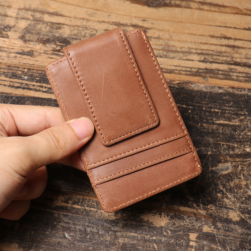 Portefeuille fin pour homme en - Money Clip Magnetic avis et prix