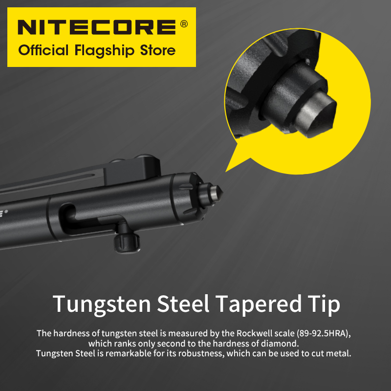 Nitecore NTP31 CNC stylo tacti - Pen Tactical Glass avis et prix