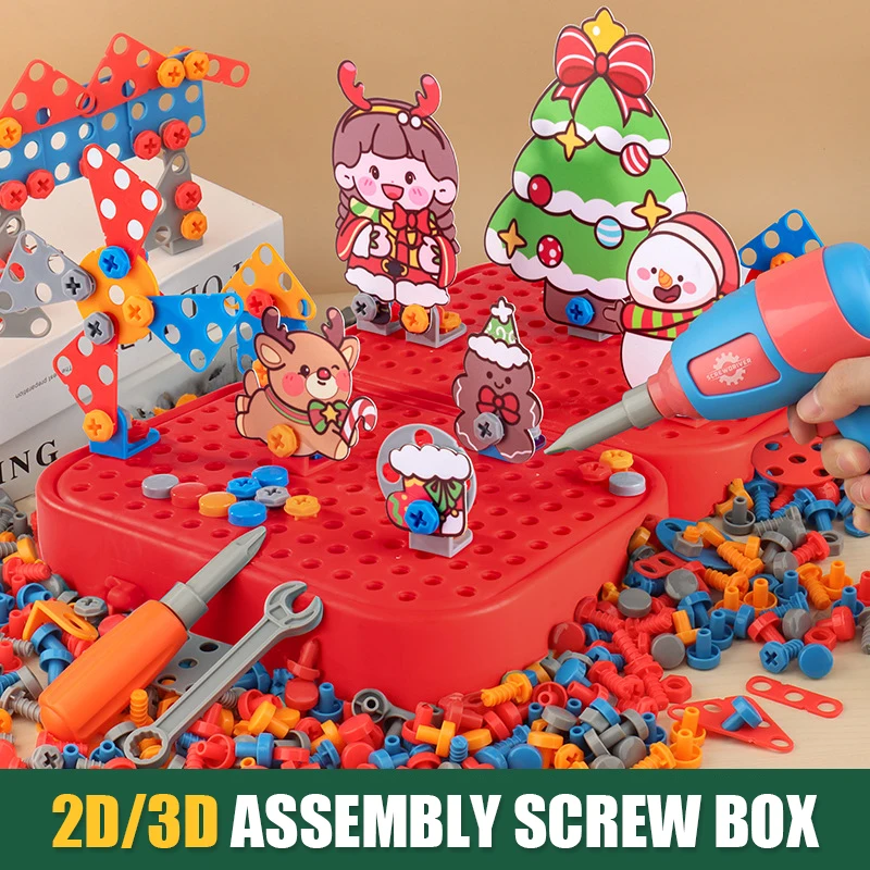 Kit de jouets de Noël à assemb - Micro Screwdriver Kit avis et prix
