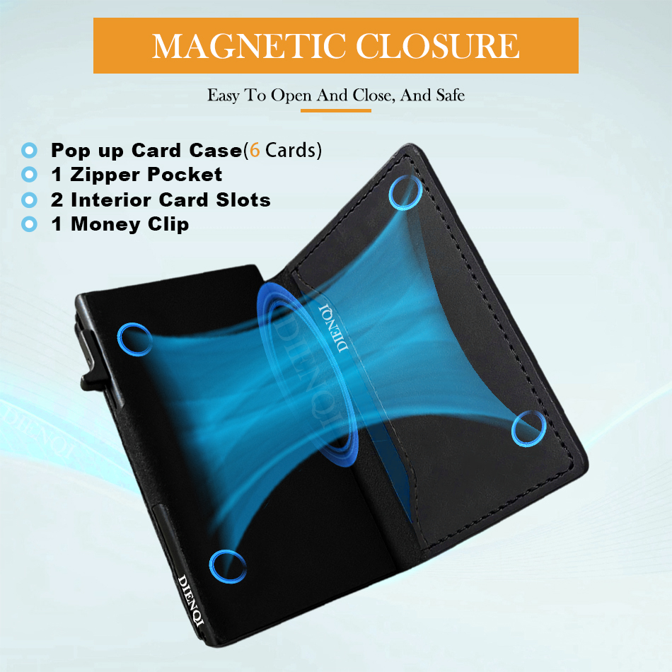 Porte-cartes de crédit en cuir - Money Clip Magnetic avis et prix
