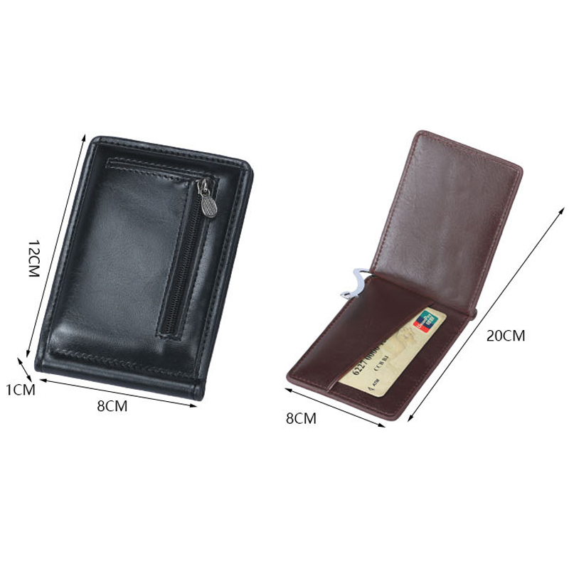 Mini portefeuille en cuir avec - Money Clip Magnetic avis et prix